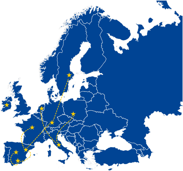 Map of Europe Image